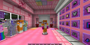 Kawaii World mods for minecraft - pink craft Screenshot 2