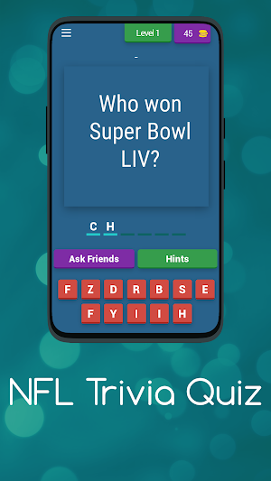 NFL Trivia Quiz Screenshot 0
