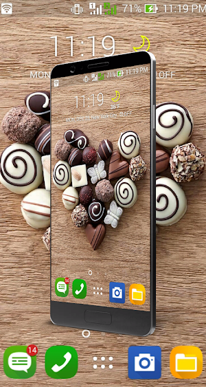 CHOCOLATE Wallpaper Screenshot 1