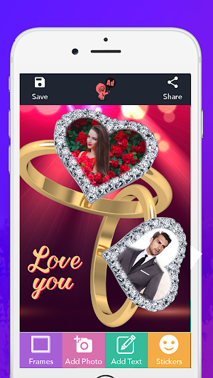 Lovely Ring Photo Frames Screenshot 2