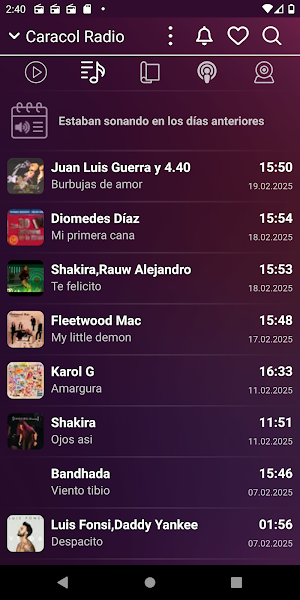 MyRadioEnVivo - Columbia - CO Screenshot 2