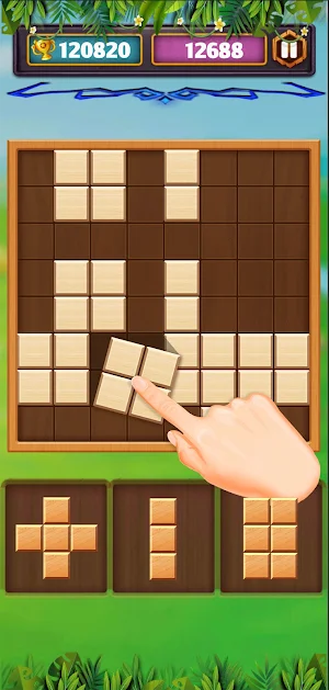 Wood Puzzle Block ¾ Screenshot 2