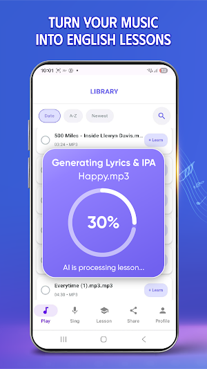 SingUp: Sing to Learn Language Screenshot 0