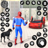 Spider Rope Hero Gangster City