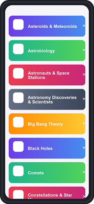 Space Astronomy Trivia Quiz Screenshot 0