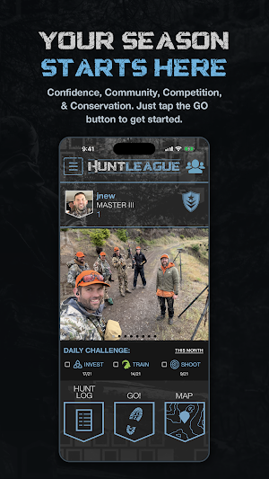 HuntLeague: Hunting Log & Maps Screenshot 0