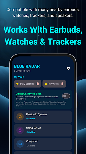 BlueRadar: Bluetooth Finder Screenshot 2