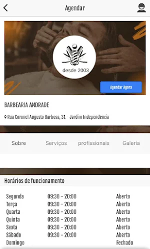BARBEARIA ANDRADE Screenshot 2