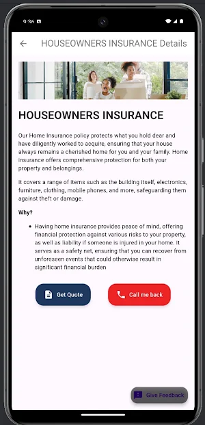 UNITED GENERAL INSURANCE Screenshot 1