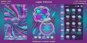 Light Pattern theme Screenshot 0
