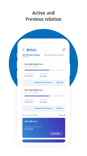 Bajaj Finserv - Instant Loans and Credit Card app Screenshot 1