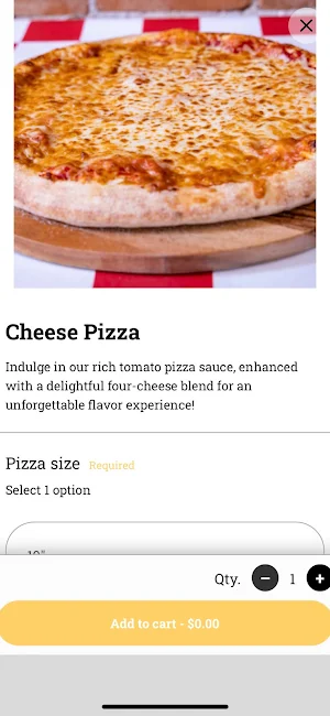 Keyhole Pizzeria Screenshot 2