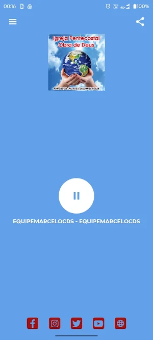 Rádio Obra de Deus Screenshot 0