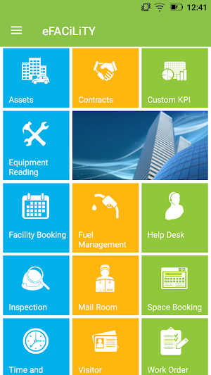 eFACiLiTY® Smart Facility V2.0 Screenshot 1