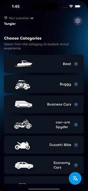 Evo Rents Screenshot 2