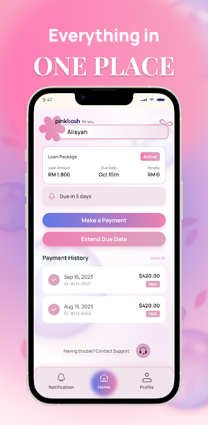 PinkKash Screenshot 3
