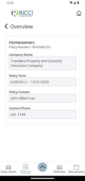 Ricci Insurance Group Mobile Screenshot 3