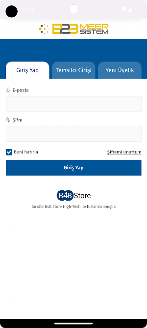 Meer Sistem Teknoloji B2B Screenshot 1