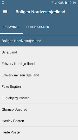 Sjællandske Medier - aviser Screenshot 1