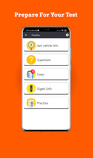 Vehicle Information & RTO Exam For Driving Test Screenshot 1