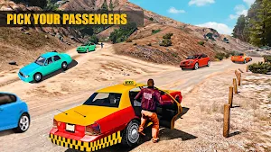 Modern Taxi Game: Taxi Games Screenshot 1