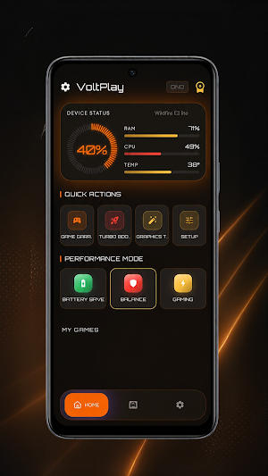 VoltPlay: Game Booster Screenshot 0