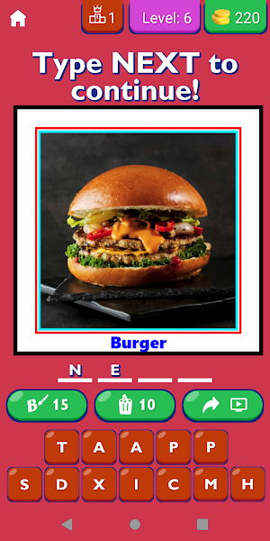 American Food Names Pictures Screenshot 0