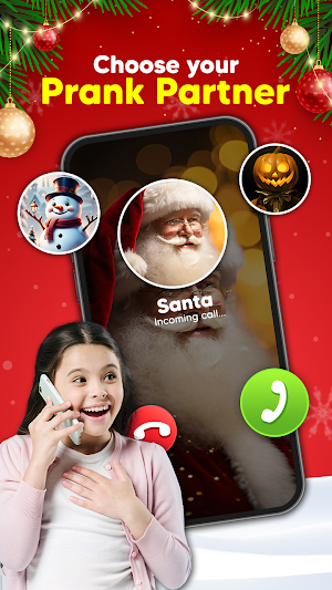Santa Claus Call: Prank Video Screenshot 1