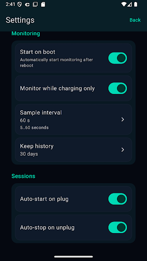 Batstats Screenshot 1