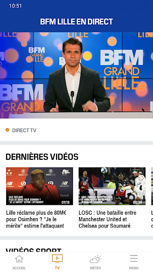 BFM Grand Lille : Info - Trafic - Météo Screenshot 2