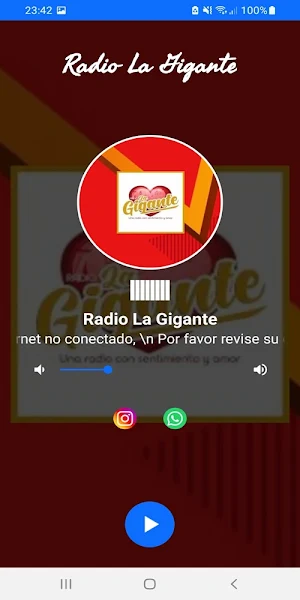 Radio La Gigante Screenshot 1