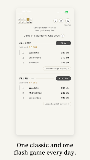 Hullabaloo — Word Puzzle Screenshot 2