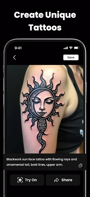 Skin Artist: AI Tattoo App Screenshot 1