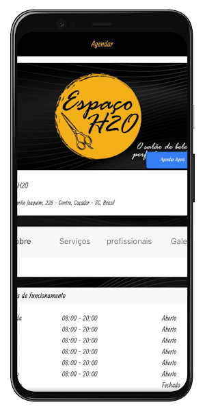 Espaço H2O Screenshot 1