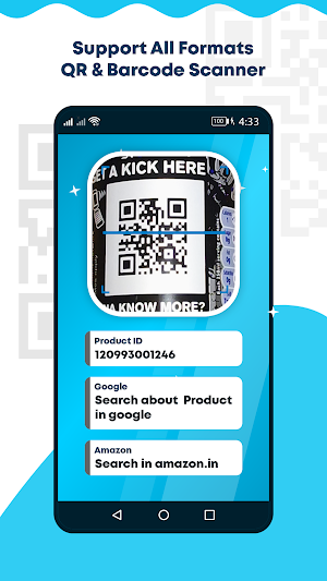 QR Code Scanner and Barcode Screenshot 1