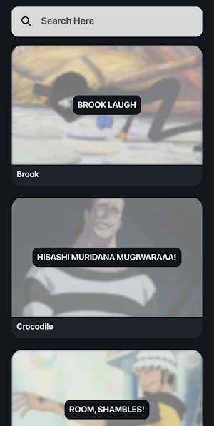 One Anime Piece Sound Screenshot 2