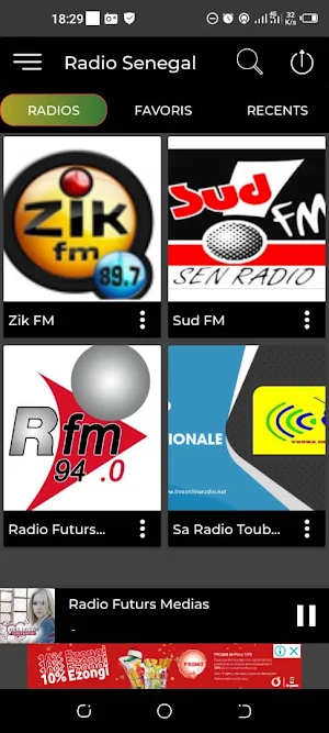 Radio Sénégal Screenshot 2