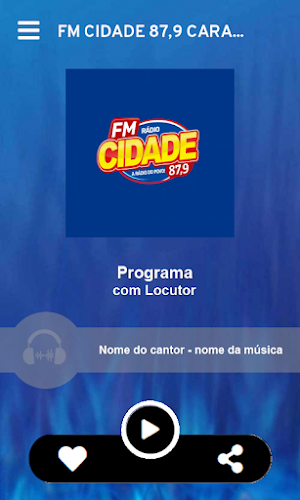 FM CIDADE 87,9 CARACOL Screenshot 1