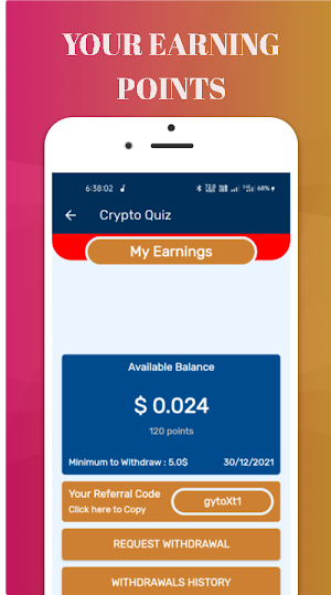Crypto Quiz Master Online Test Screenshot 1