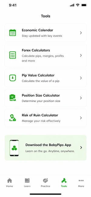 Baby Pips Screenshot 3
