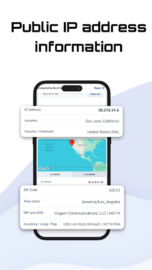 IP Tracker & Locator -Net Info Screenshot 1
