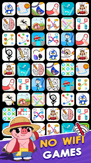 Mini Relaxing Game-draw line Screenshot 0
