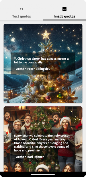 Daily Christmas Quotes Screenshot 2