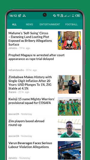Zimbabwe News & Breaking Screenshot 0
