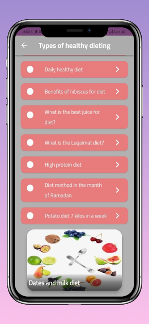 Diet and diets Screenshot 2
