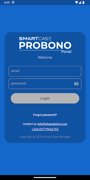 SmartCase Probono Screenshot 0
