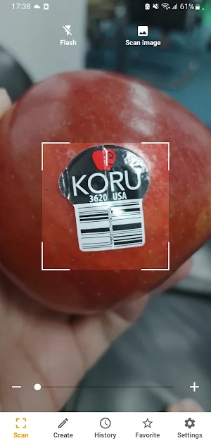 QR & Barcode Scanner Pro Screenshot 0