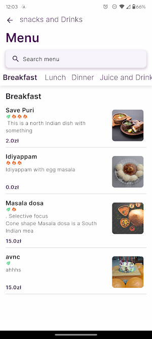Food Trckr Screenshot 1
