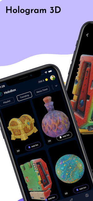 HoloBox: Hologram 3D AI Screenshot 0