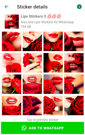 Lips Stickers for WhatsApp Screenshot 3